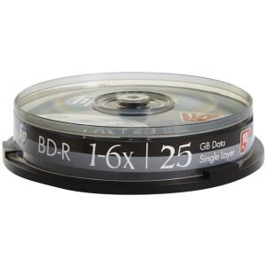 НР BD-R 25GB 6X 10 шт (69321 /BRE00071-3) в Луцке