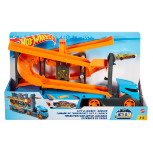 Грузовик-транспортер Hot Wheels Крутой спуск (GNM62) лучшая модель в Луцке