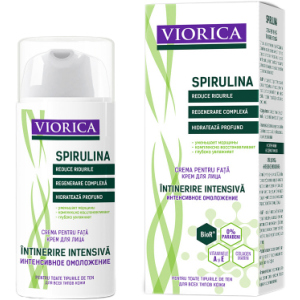 хороша модель Крем для обличчя Viorica Spirulina інтенсивний омолоджуючий 50 мл (4840128014017)