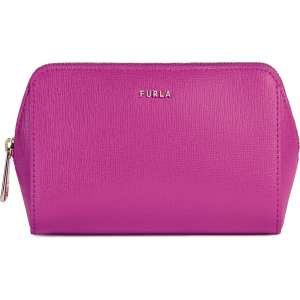 Косметичка шкіряна Furla Electra M Cosmetic Case EAW2LN1 Фіолетова (8050560824383) краща модель в Луцьку