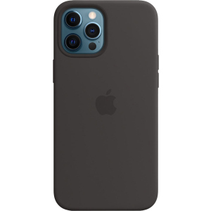 хорошая модель Панель Apple MagSafe Silicone Case для Apple iPhone 12 Pro Max Black (MHLG3ZE/A)