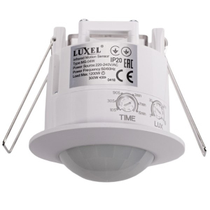 Датчик руху LUXEL 0.5W IP20 (MS-04W) краща модель в Луцьку