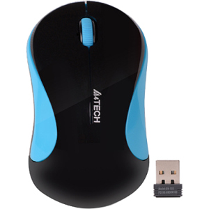 Миша бездротова A4Tech G3-270N Black/Blue в Луцьку