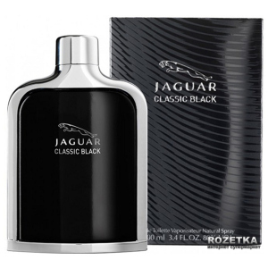 Туалетна вода для чоловіків Jaguar Classic Black Eau de Toilette 100 мл (3562700373145) ТОП в Луцьку