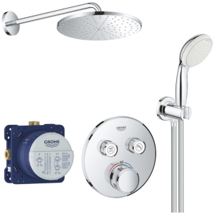 Душовий гарнітур GROHE Grohtherm SmartControl 26406SC1 (29119000+35600000+26557000+26406001) ТОП в Луцьку