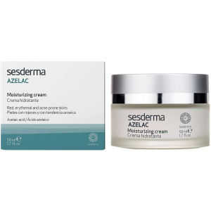 Зволожуючий крем для обличчя Sesderma Azelac 50 мл (8470002029293) краща модель в Луцьку