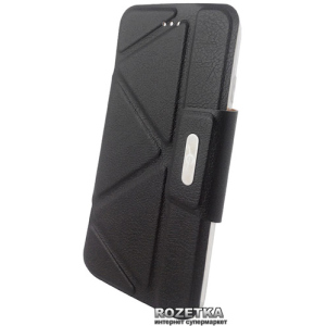 Чохол Global Case TPU BookCase для Apple iPhone 6 Plus/6s Plus Чорний ТОП в Луцьку