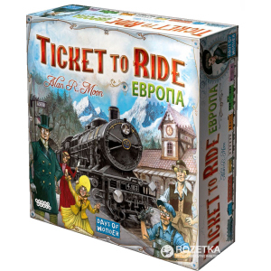 Настольная игра Hobby World Ticket to Ride: билет на поезд Европа (4620011810328) в Луцке