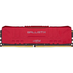 Оперативная память Crucial DDR4-3000 16384MB PC4-24000 Ballistix Red (BL16G30C15U4R) лучшая модель в Луцке