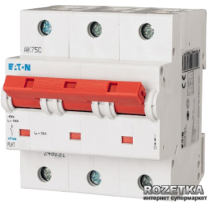 Автоматический выключатель Eaton PLHT-C125/3 тип С (248041) рейтинг