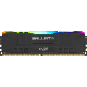 Оперативна пам'ять Crucial DDR4-3600 8192MB PC4-28800 Ballistix RGB Black (BL8G36C16U4BL)