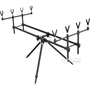 Подставка Lineaeffe Rod Pod Set для четырех удилищ + чехол (6313033) ТОП в Луцке