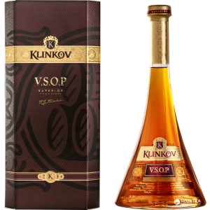 Бренди Klinkov VSOP 0.5 л в коробке 5 лет выдержки 40% (4820073560173) ТОП в Луцке