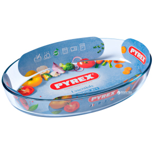 Форма овальная Pyrex для выпекания 39х27 см (347B000) ТОП в Луцке