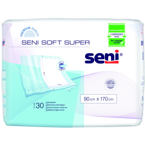 Пелюшки гігієнічні Seni Soft Super 90х170 30 шт (5900516691998) ТОП в Луцьку