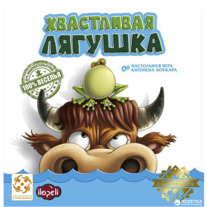 Настольная игра Стиль жизни Хвастливая лягушка (321085) (4650000321085) лучшая модель в Луцке