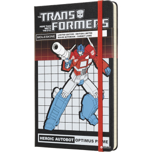 Записная книга Moleskine Transformers 13 х 21 см 240 страниц в линейку Оптимус Прайм (8058341715222) надежный