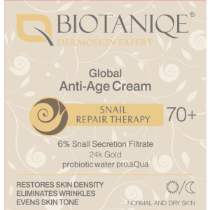 Крем проти зморшок Maurisse Snail Repair Therapy Global Anti-Age, що відновлює 70+ день/ніч 50 мл (5902853040385) в Луцьку