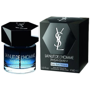 хороша модель Туалетна вода для чоловіків Yves Saint Laurent La Nuit De L'Homme Eau Electrique 60 мл (3614271664778)