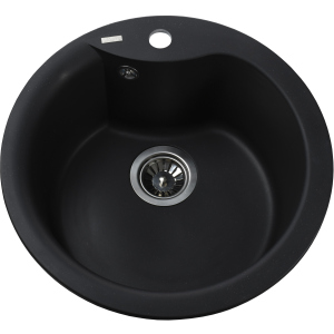 Кухонна мийка GLOBUS LUX Orta 485 чорний (000021056)