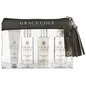 Набор для женщин Grace Cole Travel Set White Nectarine & Pear + косметичка (5055443697510) в Луцке