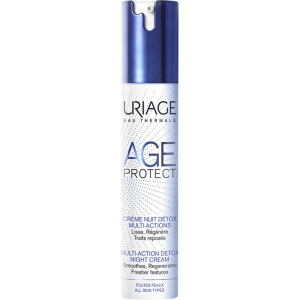 Ночной детокс-крем Uriage Age Protect Multi-Action Detox Night Cream Очищение+Коррекция морщин 40 мл (3661434006449)