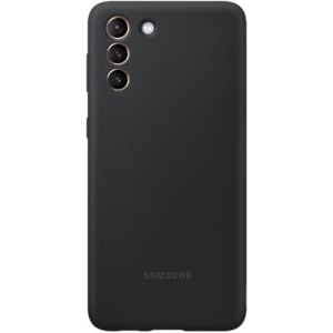 Панель Samsung Silicone Cover для Samsung Galaxy S21 Plus Black (EF-PG996TBEGRU) лучшая модель в Луцке