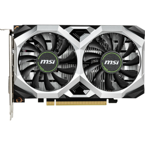 MSI PCI-Ex GeForce GTX 1650 Ventus XS 4G OC 4GB GDDR5 (128bit) (1740/8000) (1 x DisplayPort, 1 x HDMI, 1 x DVI) (GeForce GTX 1650 VENTUS XS 4G OC) краща модель в Луцьку