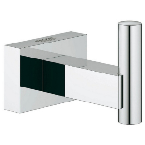 Крючок для полотенца одинарный Grohe EX Essentials Cube 40511001 хром (34244) ТОП в Луцке