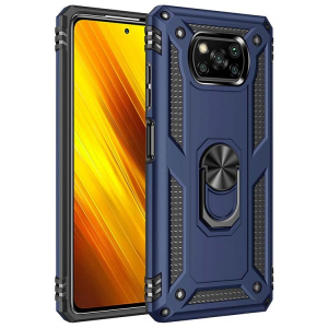 Панель BeCover Military для Xiaomi Poco X3 Blue краща модель в Луцьку