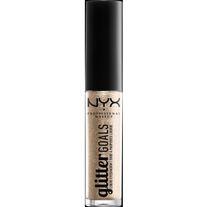 Тіні для повік NYX Professional Makeup Glitter Goals Lqd Eyshdw 02 Polished Pin Up 8.2 г (800897169299) в Луцьку