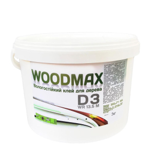 Вологостійкий клей для дерева D3 Himdecor WOODMAX 3 кг в Луцке