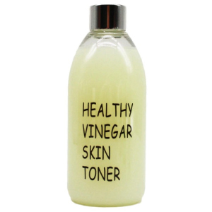 Тонер для обличчя із екстрактом бурого рису Real Skin Healthy Vinegar Skin Toner Rice 300 мл (8809280351459) ТОП в Луцьку