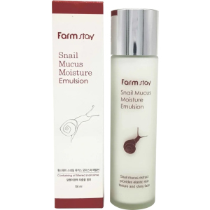 Зволожуюча емульсія для обличчя FarmStay Snail Mucus Moisture Emulsion 150 мл (8809426954520) в Луцьку