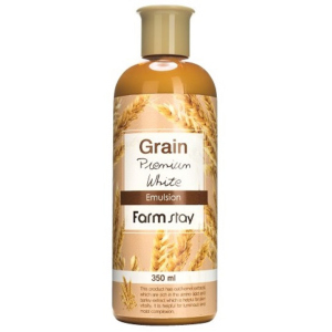 Выравнивающая эмульсия FarmStay Grain Premium White Emulsion с экстрактом ростков пшеницы 350 мл (8809426958900) надежный