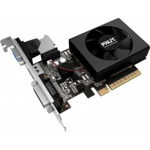 Відеокарта GeForce GT730 2048Mb PALIT (NEAT7300HD46-2080H) лучшая модель в Луцке