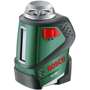 Линейный лазерный нивелир Bosch PLL 360 + штанга TP 320 (0603663003) лучшая модель в Луцке