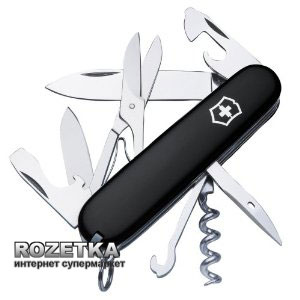 Швейцарський ніж Victorinox Climber Black (1.3703.3) краща модель в Луцьку