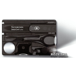 Мультитул Victorinox SwissCard Lite Onyx (0.7333.T3)