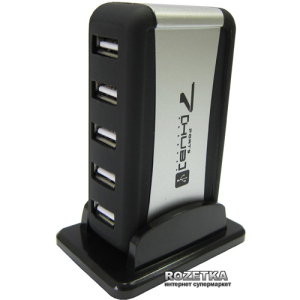 Хаб USB Lapara 7 портів USB 2.0 з блоком живлення (LA-UH7315) в Луцьку