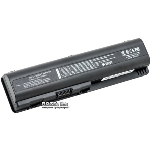 Аккумулятор PowerPlant для HP Pavilion DV4 Black (10.8V/5200mAh/6Cells) (NB00000025) в Луцке