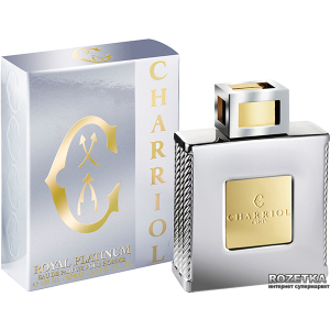 Парфюмированная вода для мужчин Charriol Royal Platinum Eau de Parfum Pour Homme 100 мл (3331437130037) в Луцке