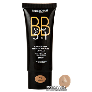 Тональний крем Deborah BB Cream SPF20 зволожуючий 03 Sand (8009518135725) в Луцьку