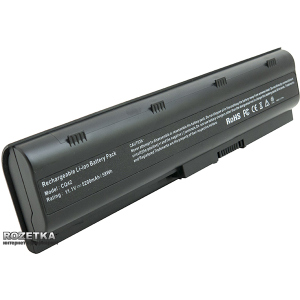 Акумулятор для ноутбуків ExtraDigital HP 630 HSTNN-Q62C (11.1V/5200mAh) Black (BNH3942) краща модель в Луцьку