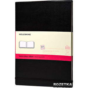 Записная книга Moleskine Folio 21 х 30 см 60 страниц без линовки Черная (9788862931946) в Луцке