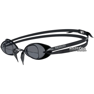 Окуляри для плавання Arena Swedix 92398-55 Black-Grey (3468334053258) в Луцьку