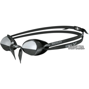 Очки для плавания Arena Swedix Mirror 92399-55 Black-Grey (3468334053289) лучшая модель в Луцке