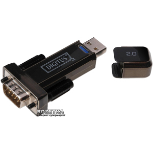 Перехідник Digitus USB to RS232 Black (DA-70156) в Луцьку