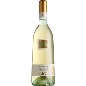 Вино Bigi Orvieto Classico Amabile біле напівсолодке 0.75 л 12% (8000100646322) рейтинг