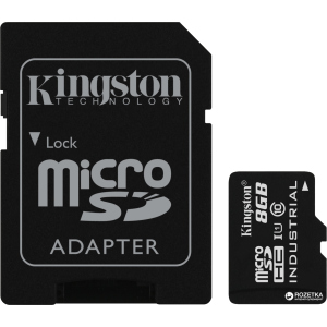 Kingston MicroSDHC 8GB Class 10 UHS-I + SD адаптер (SDCIT/8GB) в Луцке